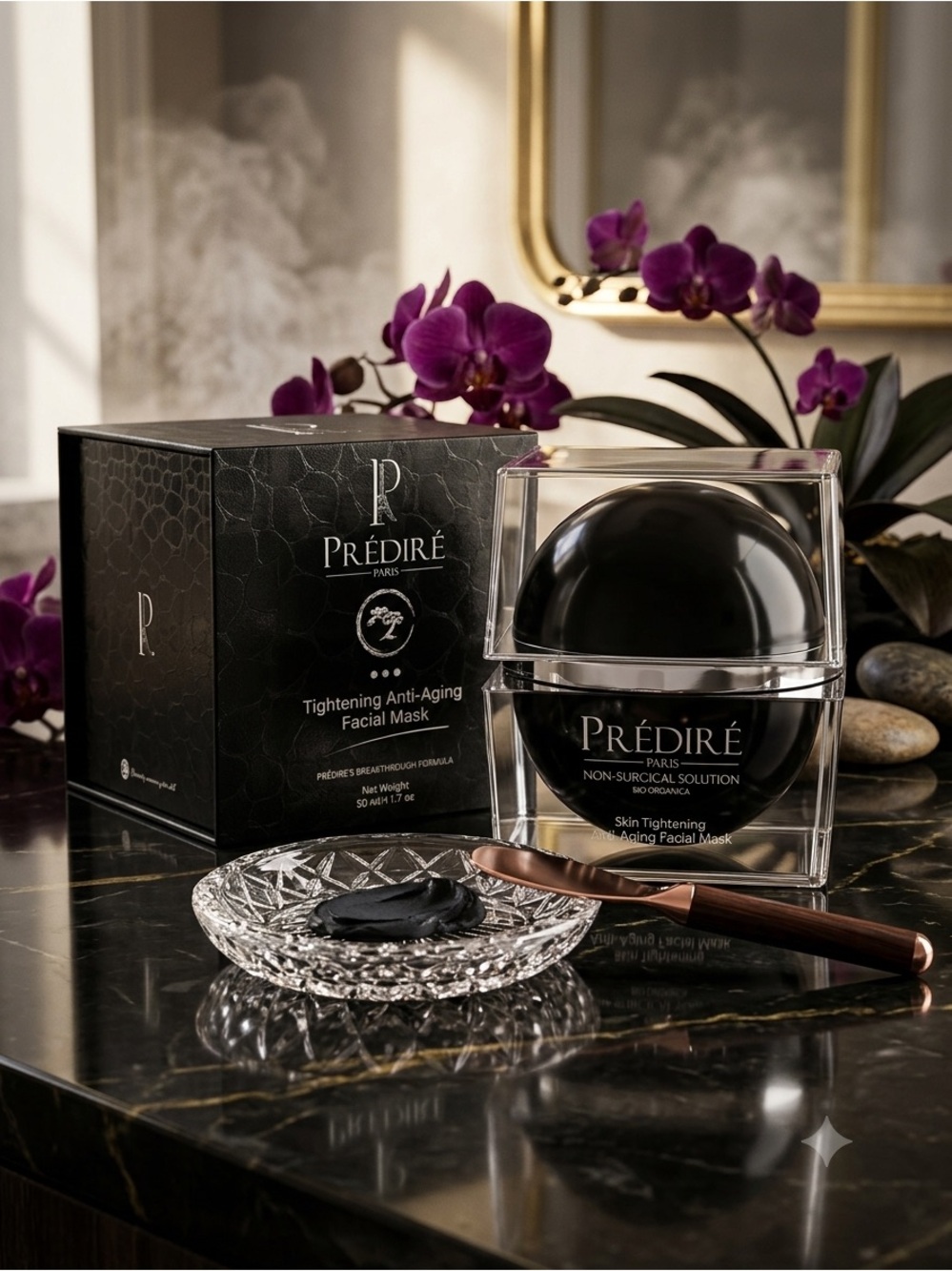 Predire Black Skin Tightening Tissue Bonding Anti-Aging Facial Mask Retail $1500